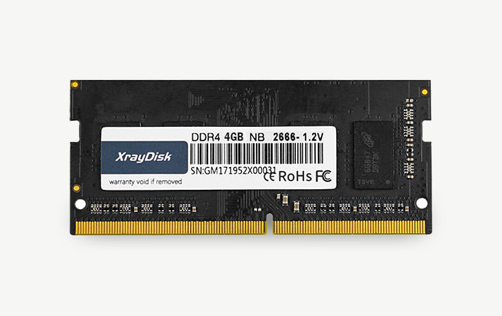 4GB DDR4, refurbished werkgeheugen