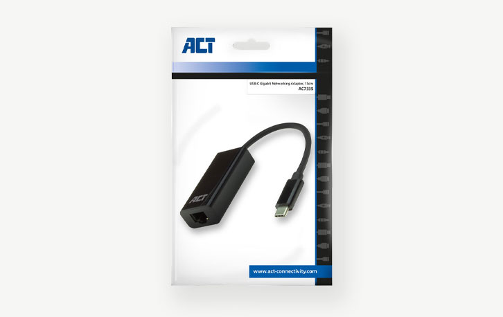 USB-C naar ethernet (RJ45) - AC7335