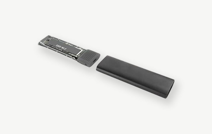 ACT USB-C to M.2 SATA / NVMe SSD behuizing - AC1615